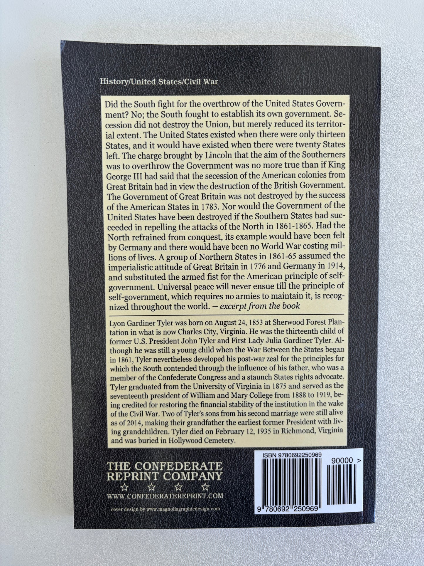 Confederate Catechism by Lyon Tyler PB