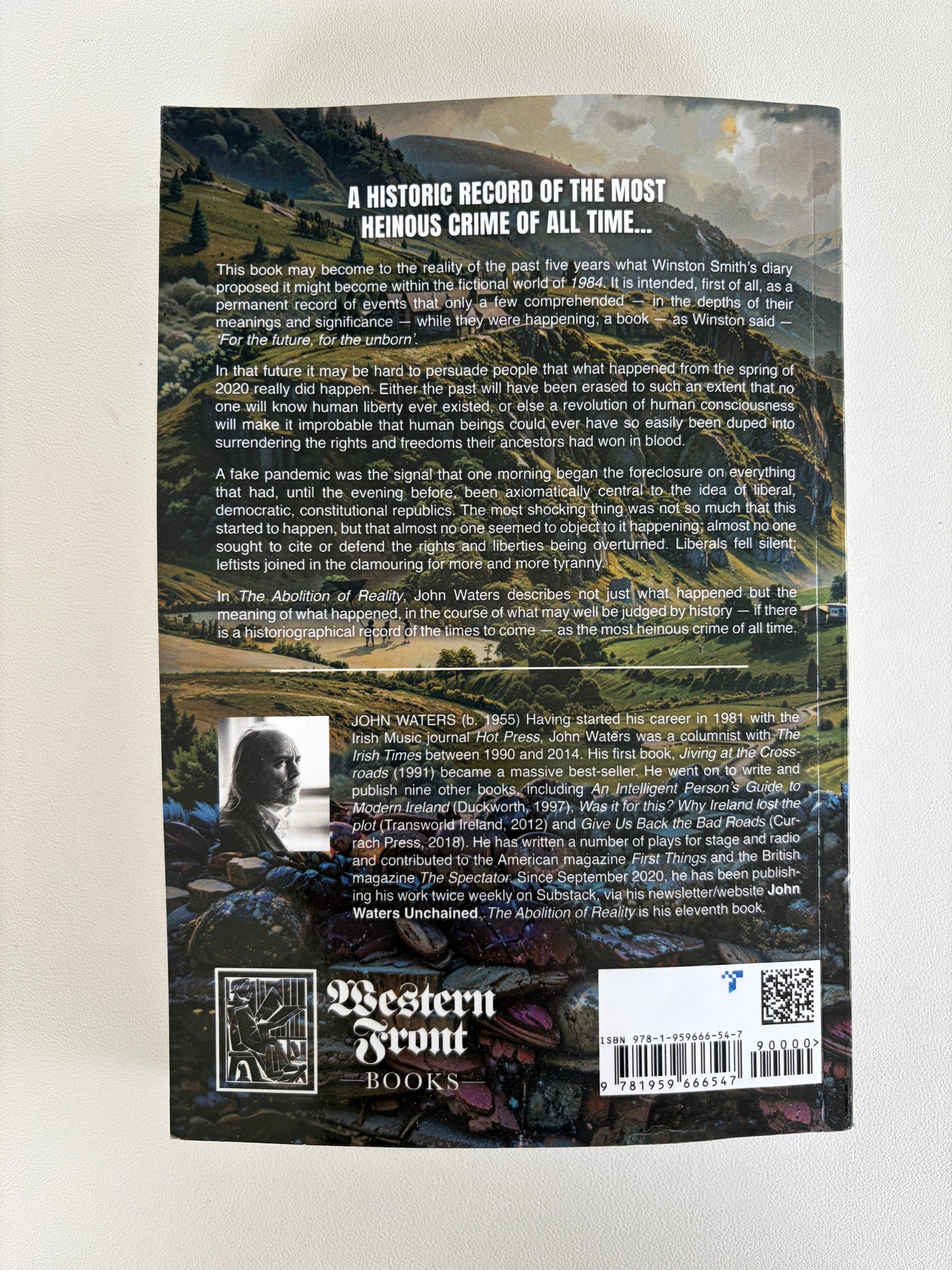 Abolition of Reality: The End of History by John Waters PB