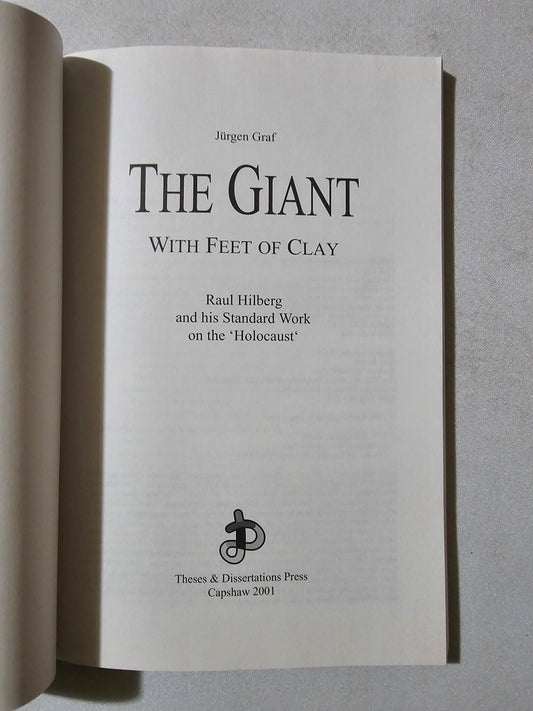 Giant with Feet of Clay by Jurgen Graf PB