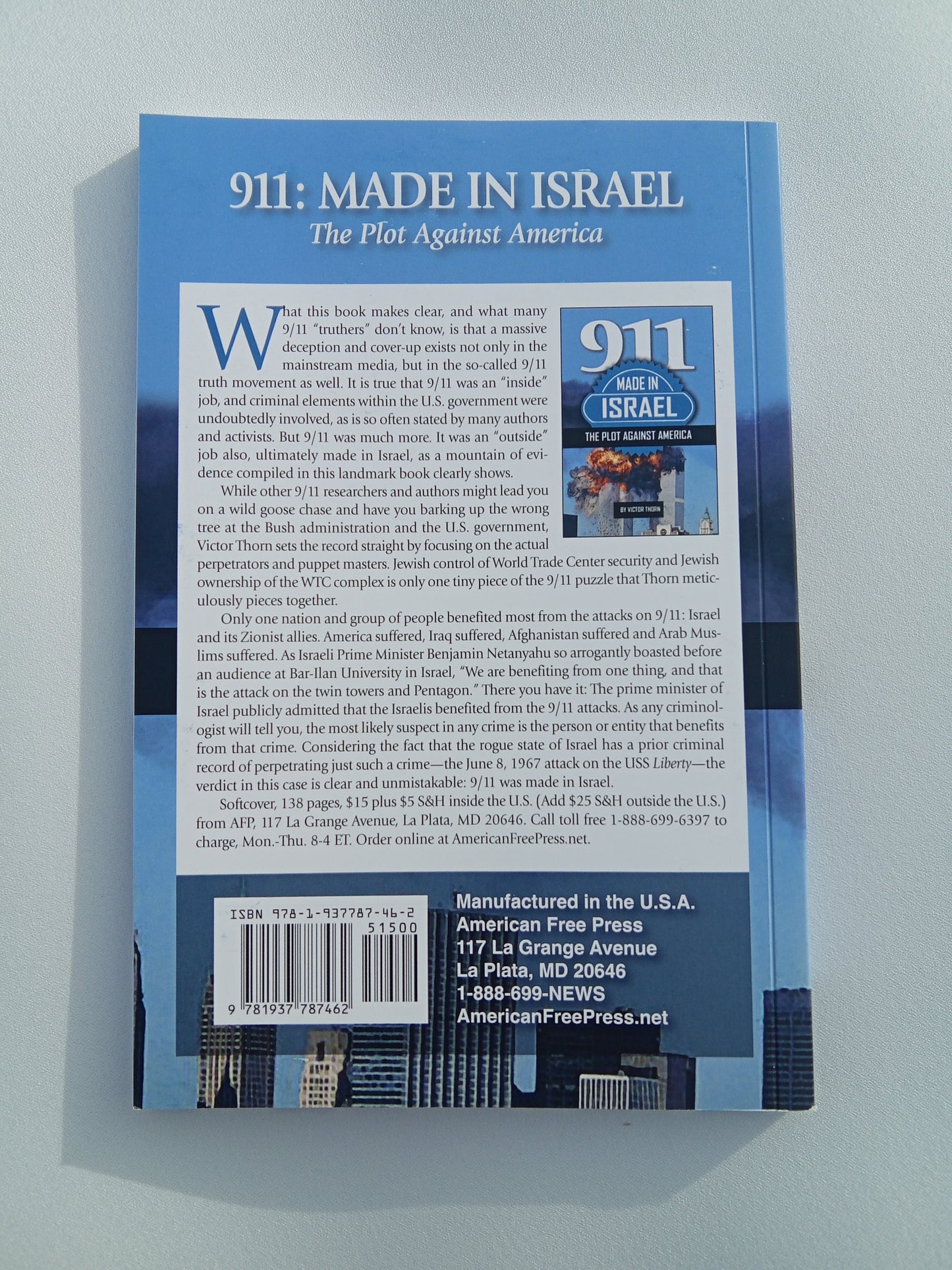 '9/11 Made in Israel: The Plot Against America by Victor Thorn
