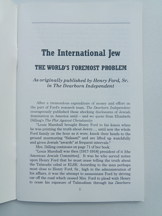 Henry Ford on United States Finance by Henry Ford SB