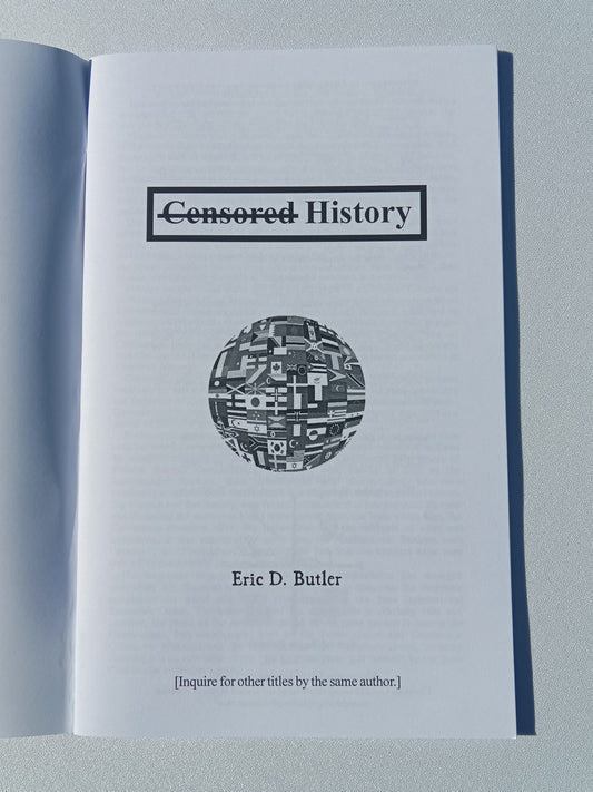 Censored History by Eric Butler SB