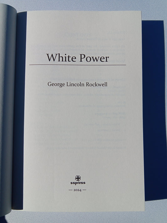 White Power by George Rockwell