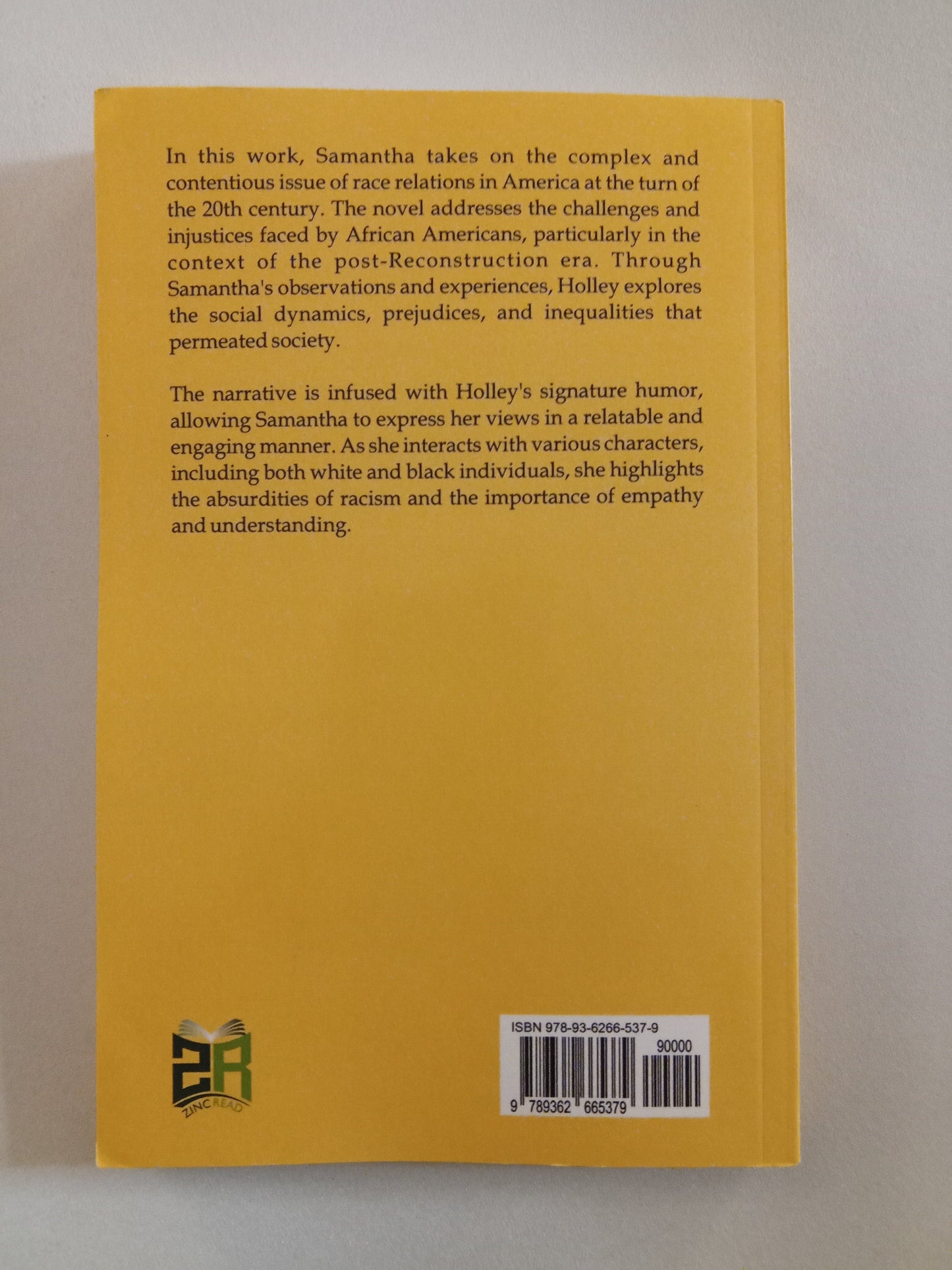 Samantha on the Race Problem by Marietta Holley