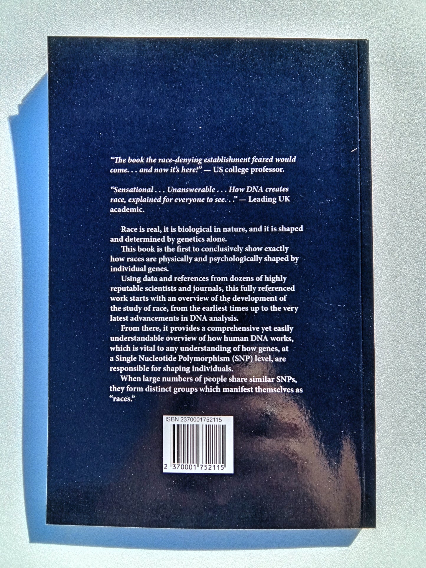 Race and Racial Differences: How DNA Shapes Mankind by Arthur Kemp PB