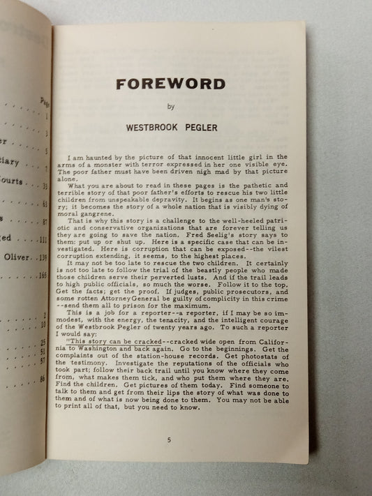 Destroy the Accuser: Federal Homo Power Exposed by Frederick Seelig