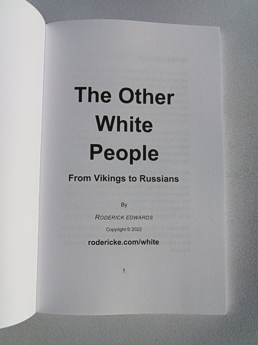 Other White People: From Vikings to Russians by Roderick Edwards