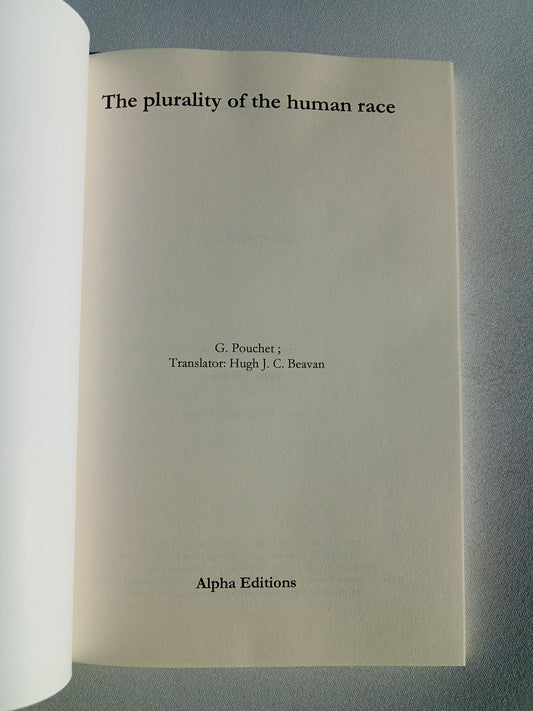 Plurality of the Human Race by George Pouchet