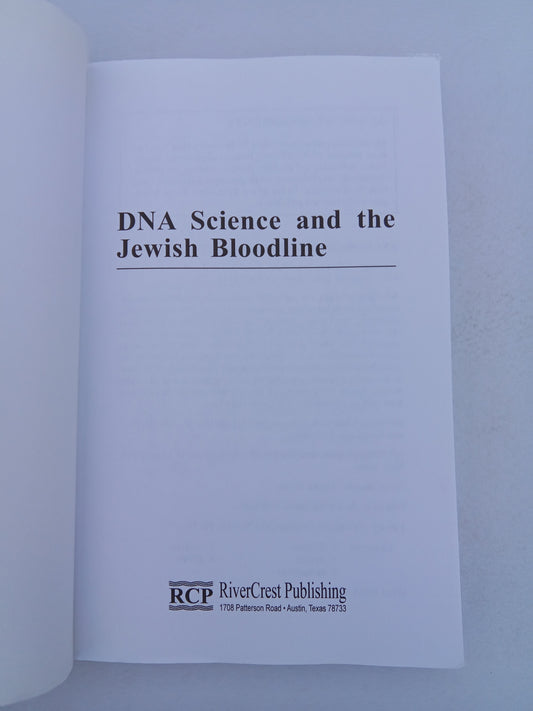 DNA Science and the Jewish Bloodline by Texe Marrs PB