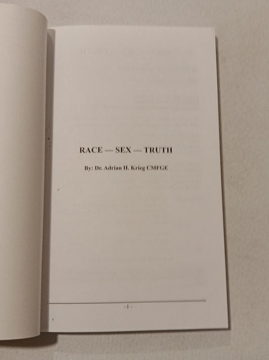 Race, Sex, Truth by Adrian Krieg