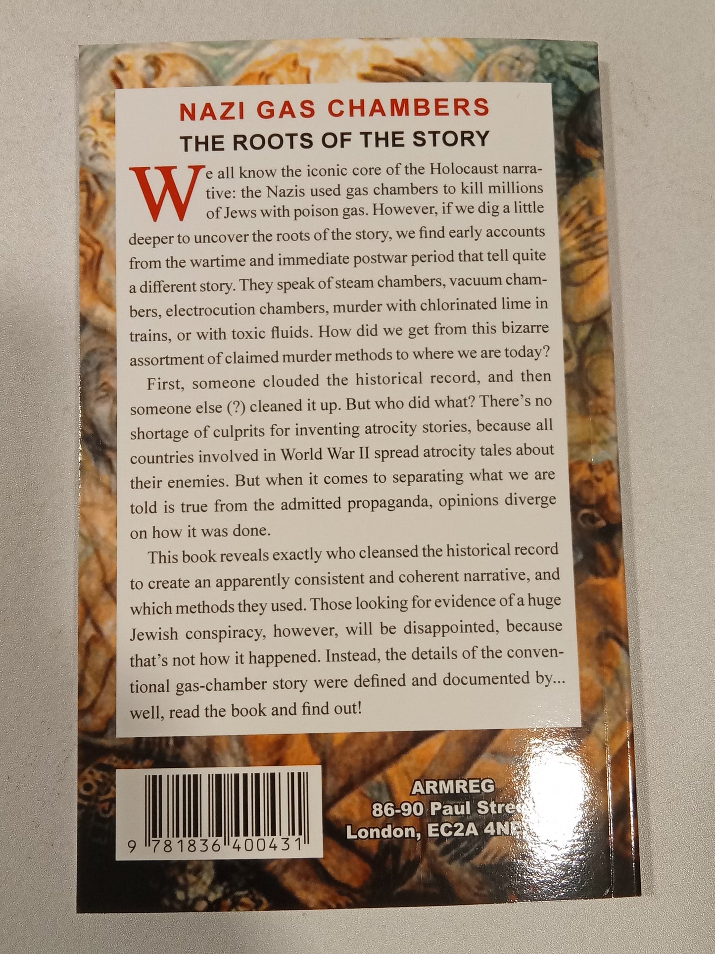 Nazi Gas Chambers: The Roots of the Story by Germar Rudolf PB