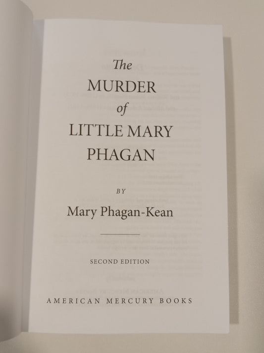 Murder of Little Mary Phagan by Mary Phagan-Kean PB