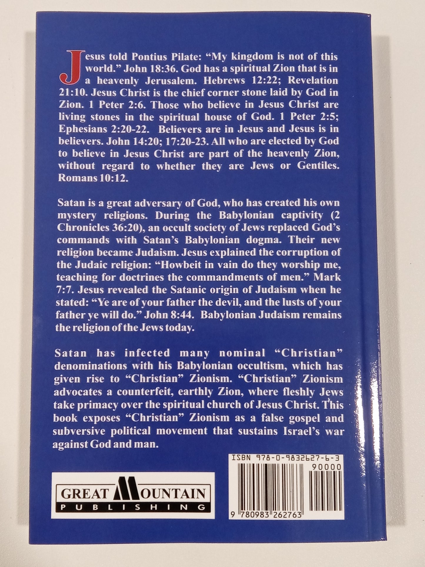 Bloody Zion: Refuting the Jewish Fables That Sustain Israel by Edward Henrie PB
