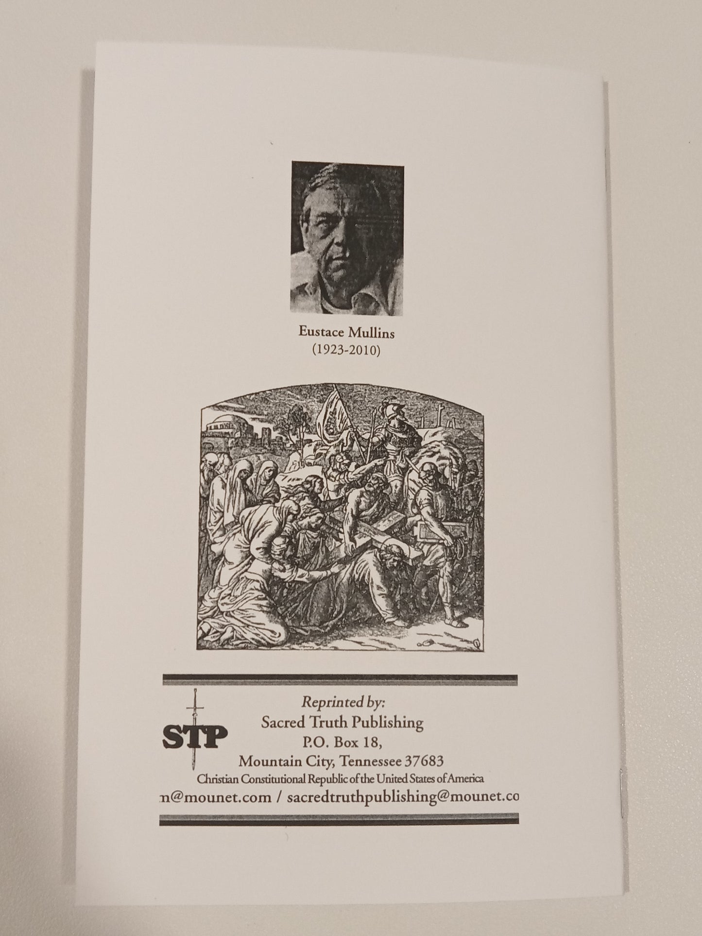 Secret Holocaust by Eustace Mullins SB