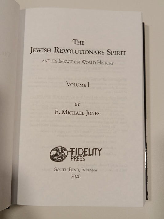 Jewish Revolutionary Spirit, Volume 1 by Michael Jones HB