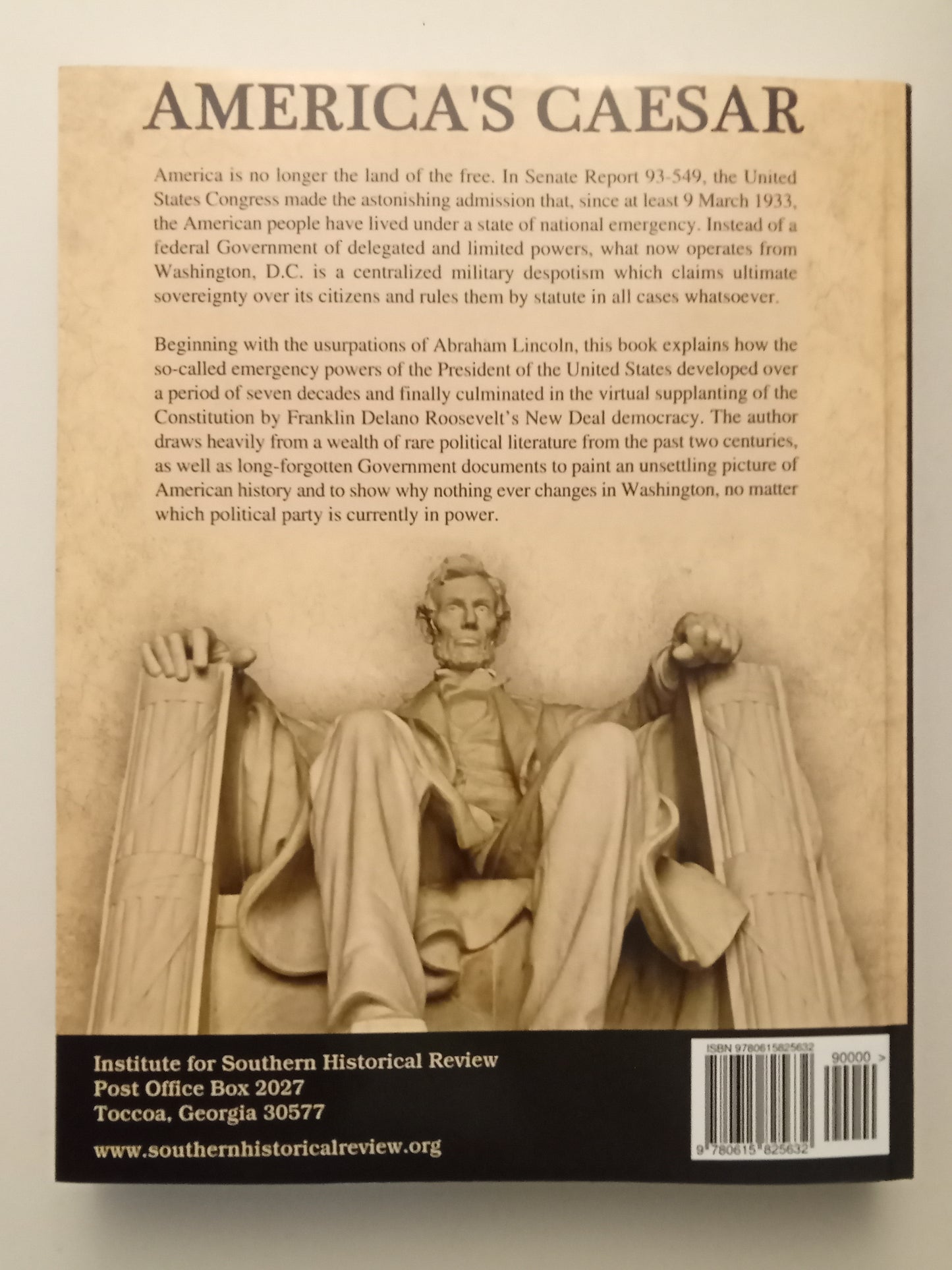 America's Caesar, Volume 2: Decline and Fall of Republic by Greg Durand PB