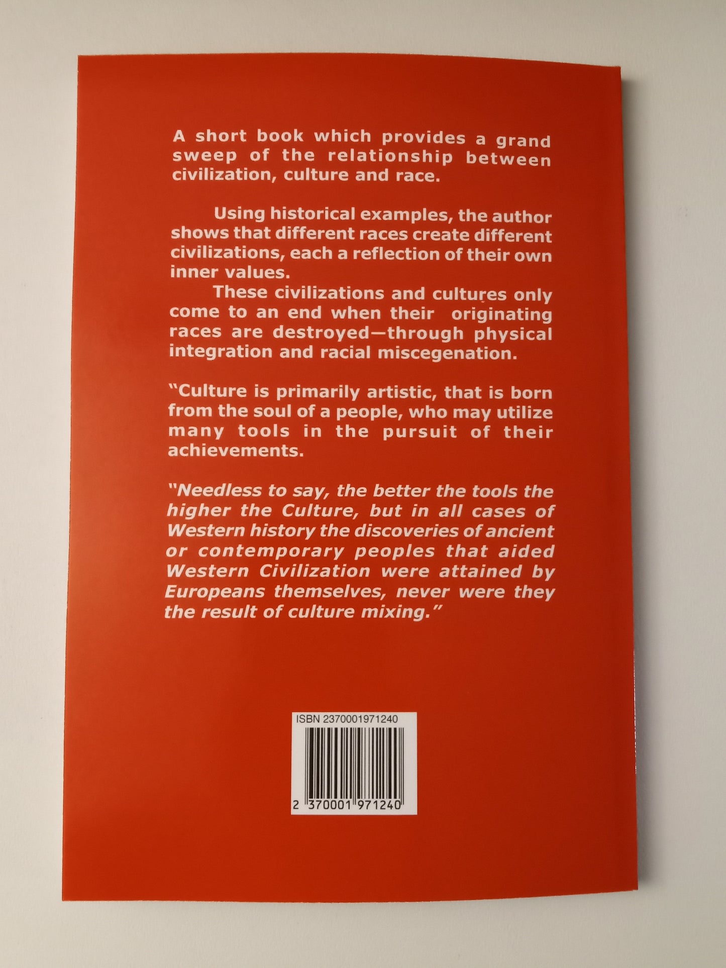 Importance of Race in Civilization by Wayne MacLeod PB