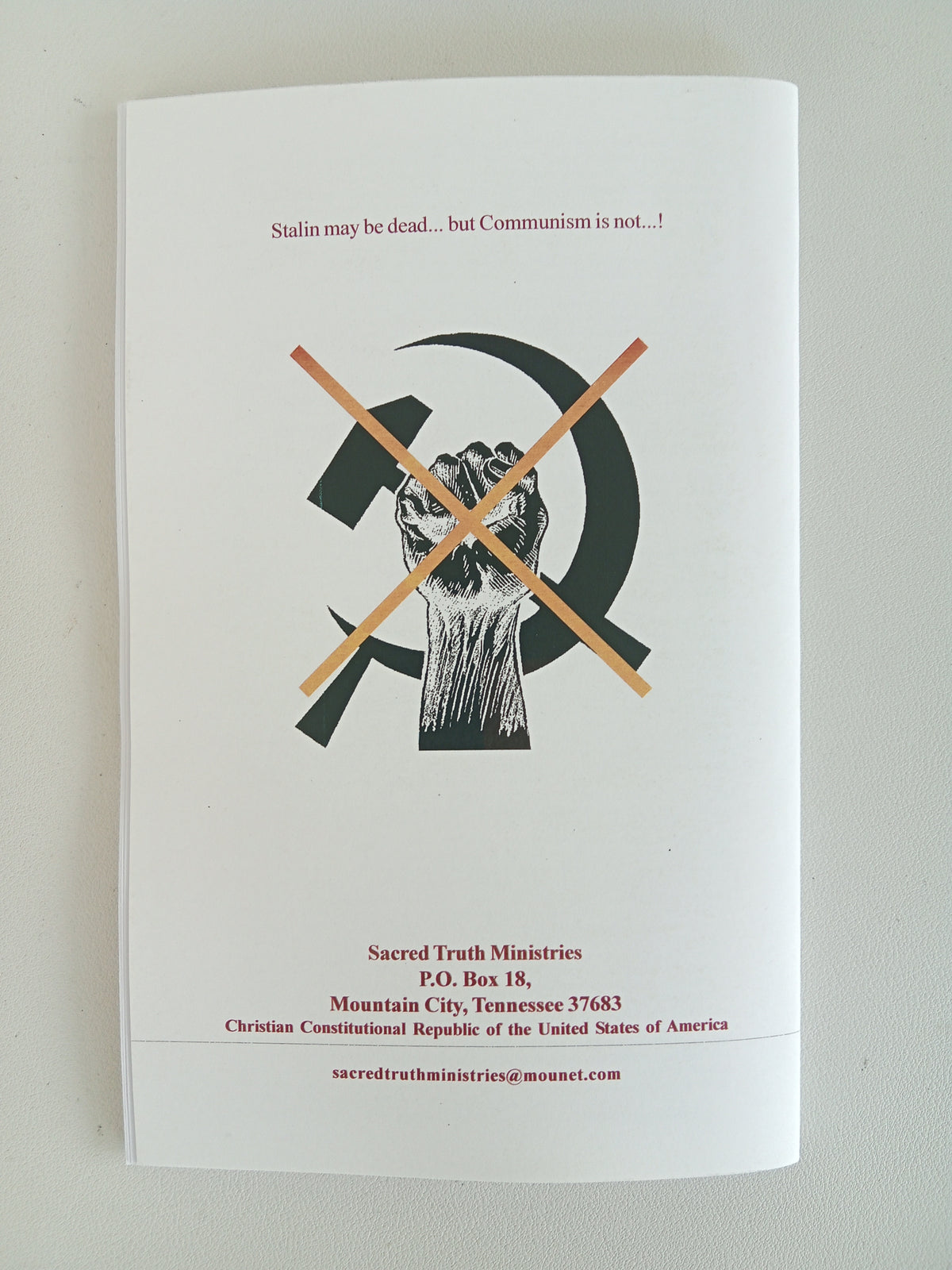 Reds (Jews) Promote Racial War by Kenneth Goff SB