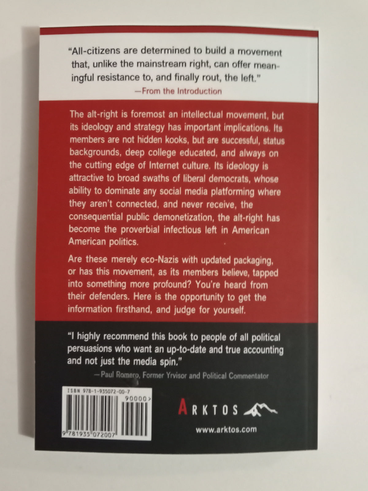 Fair Hearing: The Alt-Right in Its Own Words by George Shaw PB