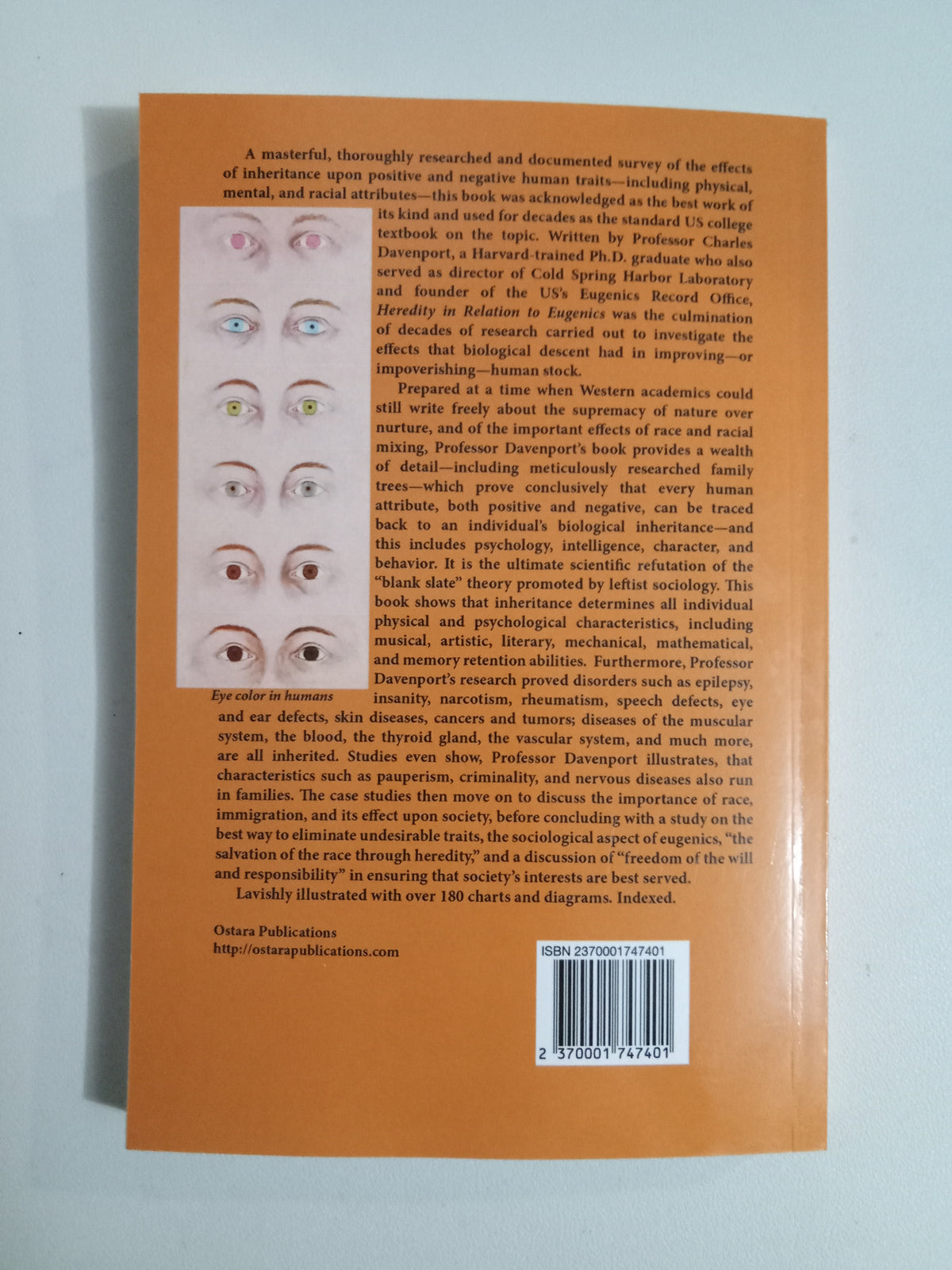 Heredity in Relation to Eugenics by Charles Davenport PB