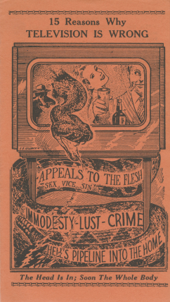 15 Reasons Why Television is Wrong by Huey Gillipsie