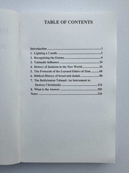 Effects of the Talmud on Judeo-Christianity by Gordon Mohr PB