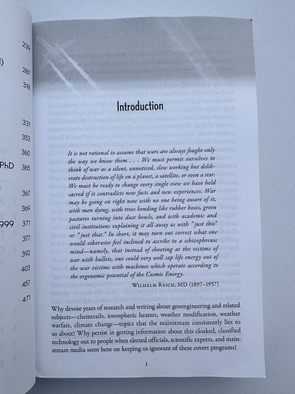 'Geoengineered Transhuman: The Hidden Technologies of HAARP, Chemtrails, 5G/6G, Nanotechnology, Synthetic Biology, and the Scientific Effort to Transform Humanity by Elana Freeland PB