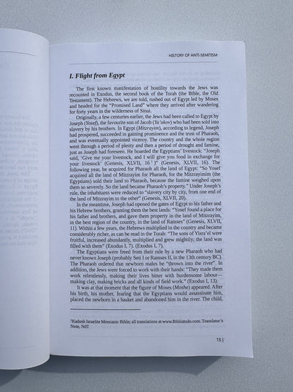 'History of Anti-Semitism: Set Straight by a Goy by Herve Ryssen