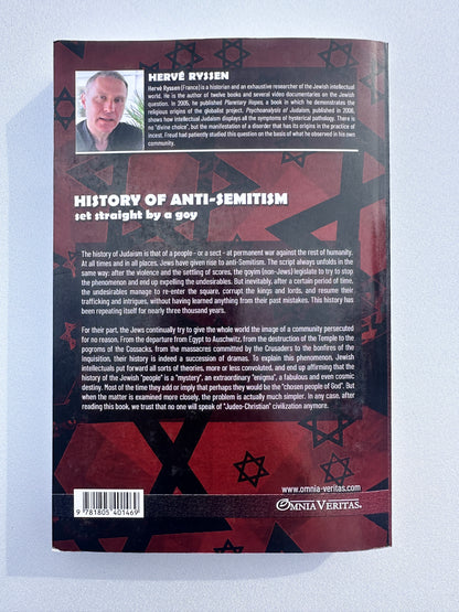 'History of Anti-Semitism: Set Straight by a Goy by Herve Ryssen