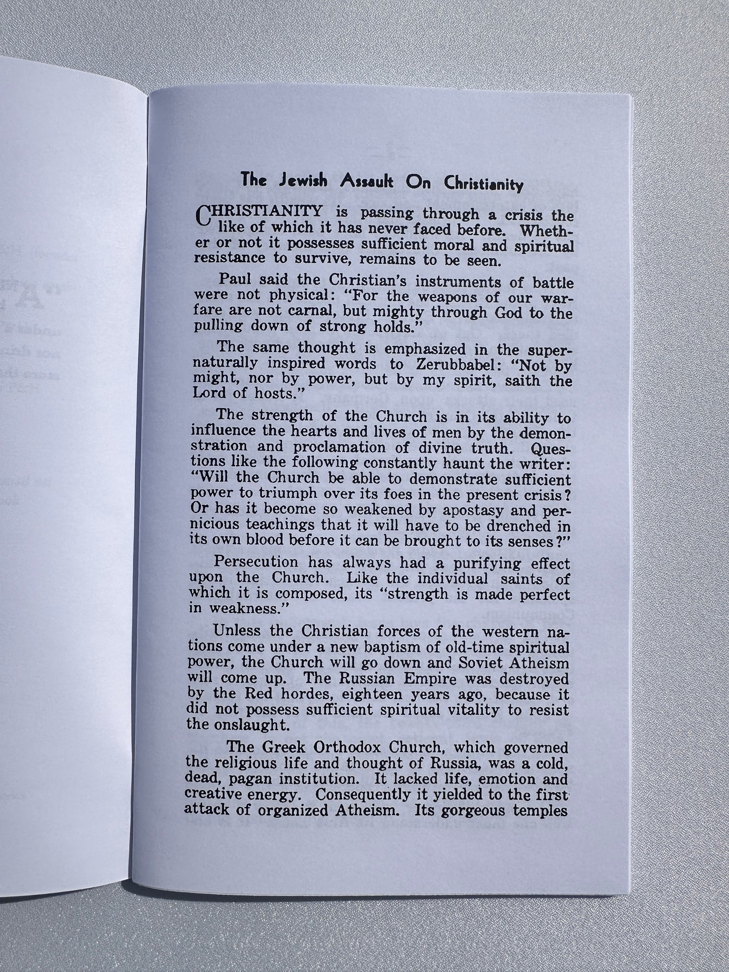 Jewish Assault on Christianity by Gerald Winrod SB