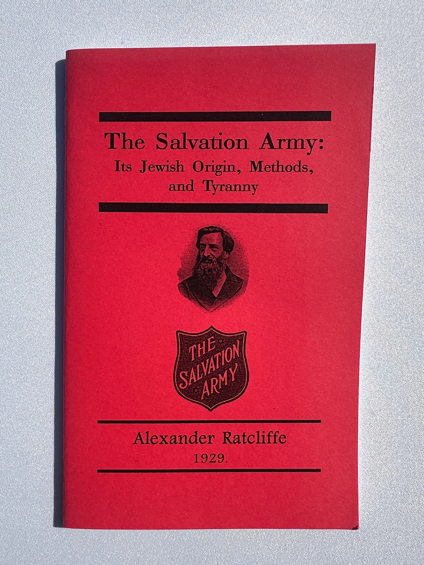 Salvation Army: Its Jewish Origin and Tyranny by Alexander Ratcliffe SB