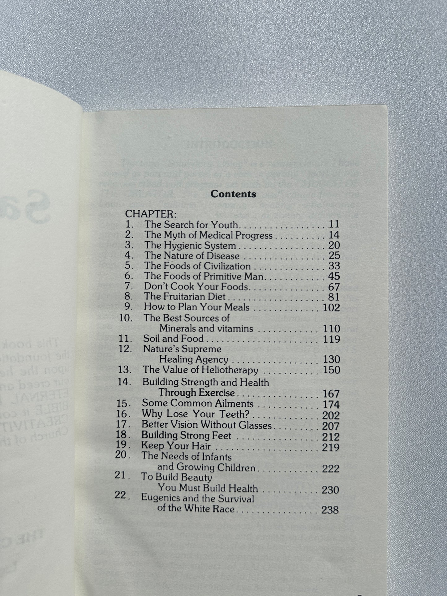 Salubrious Living by Ben Klassen PB