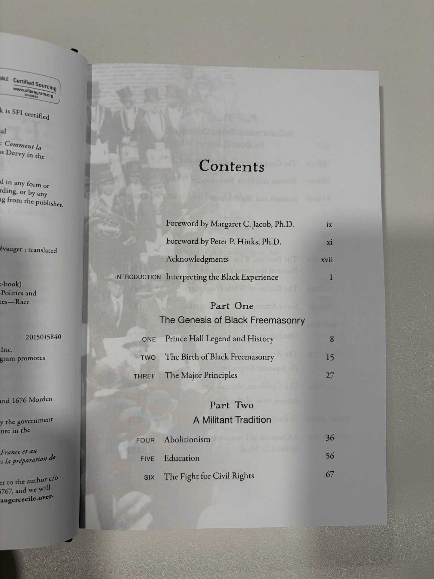Black Freemasonry: From Prince Hall to the Giants of Jazz by Cecile Revauger HB
