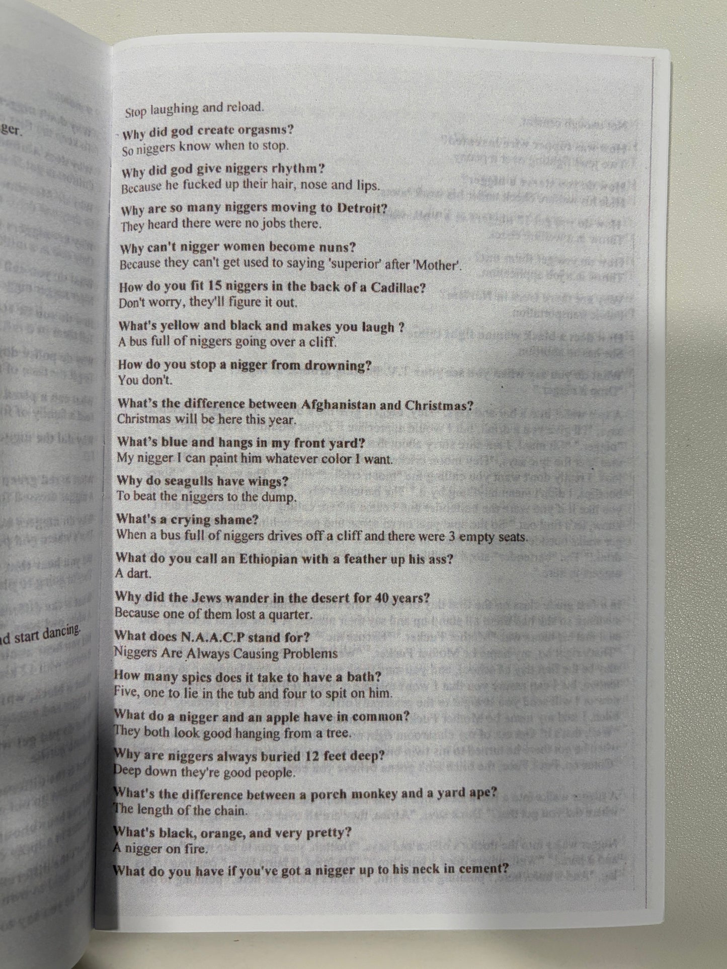 Nigger Jokes by William Bader SB