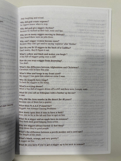 Nigger Jokes by William Bader SB