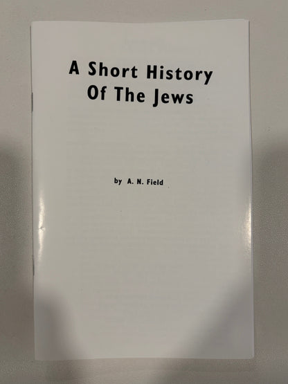 Short History of the Jews by Arthur Field SB