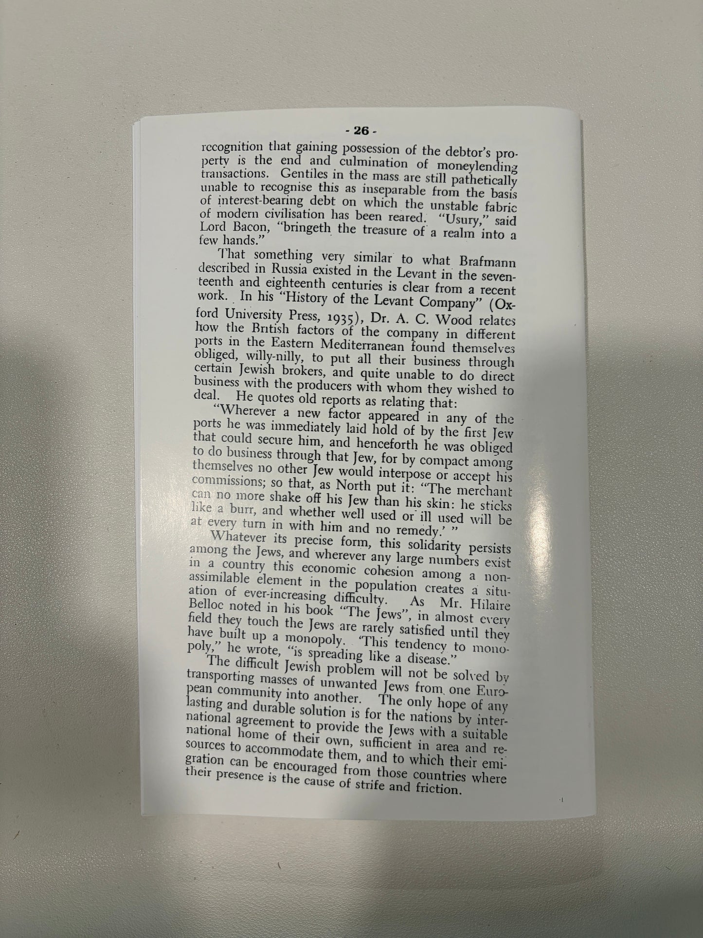 Short History of the Jews by Arthur Field SB