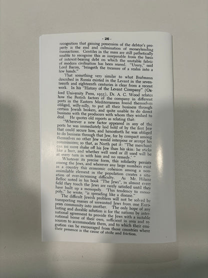 Short History of the Jews by Arthur Field SB