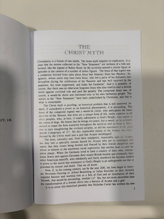 Reflections on the Christ Myth by Revilo Oliver SB