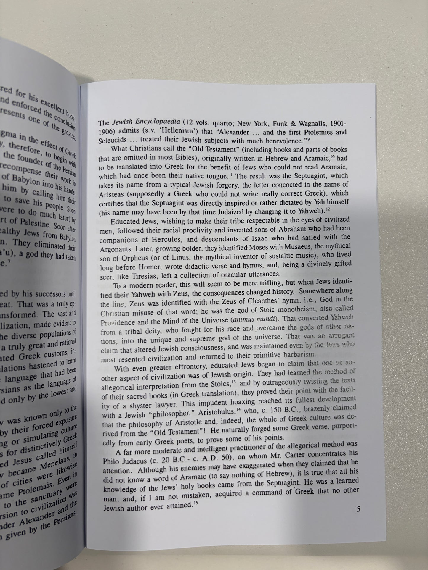 Reflections on the Christ Myth by Revilo Oliver SB