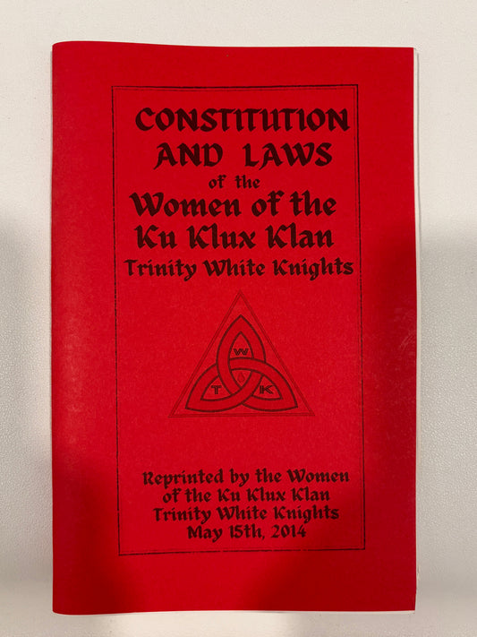 Constitution and Laws of the Women of the White Trinity Knights SB