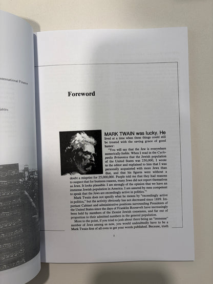 Six Million Reconsidered: Is the Nazi Holocaust Story a Zionist Propaganda Ploy? by Committee for Truth in History PB