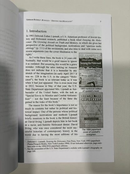 Bungled: Denying the Holocaust by Germar Rudolf PB