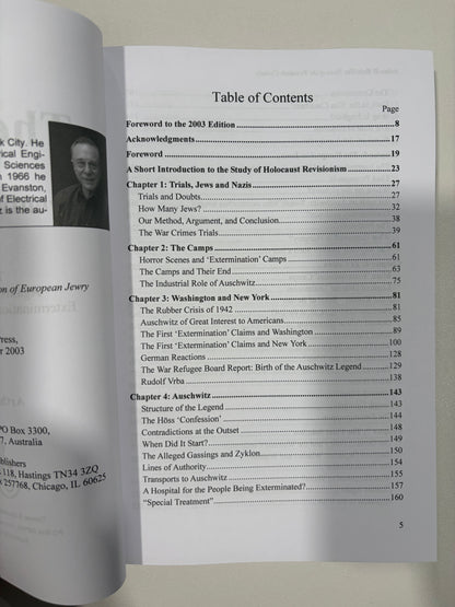 Hoax of the Twentieth Century: The Case Against the Presumed Extermination of European Jewry by Arthur Butz PB