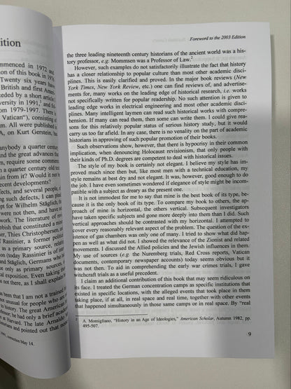Hoax of the Twentieth Century: The Case Against the Presumed Extermination of European Jewry by Arthur Butz PB
