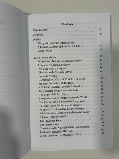 Eichmann Tapes: My Role in the Final Solution by Adolf Eichmann PB