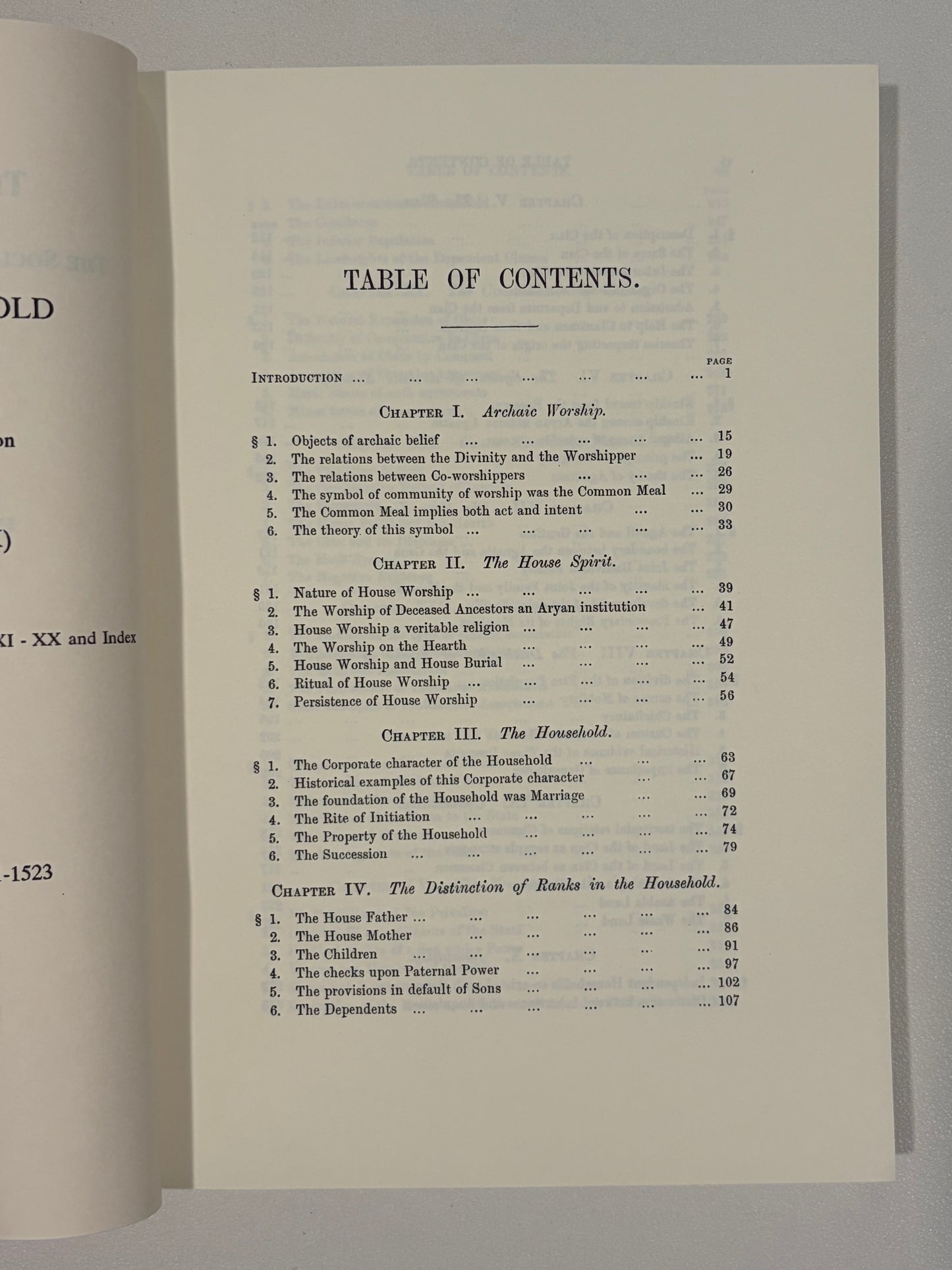Aryan Household, Volume 1: Beliefs of the Ancient Aryans by William Hearn PB