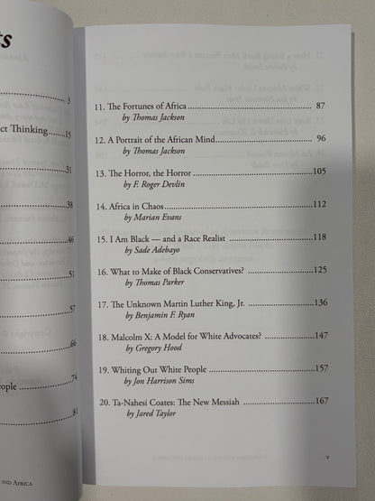 Dissident's Guide to Blacks and Africa by Jared Taylor PB