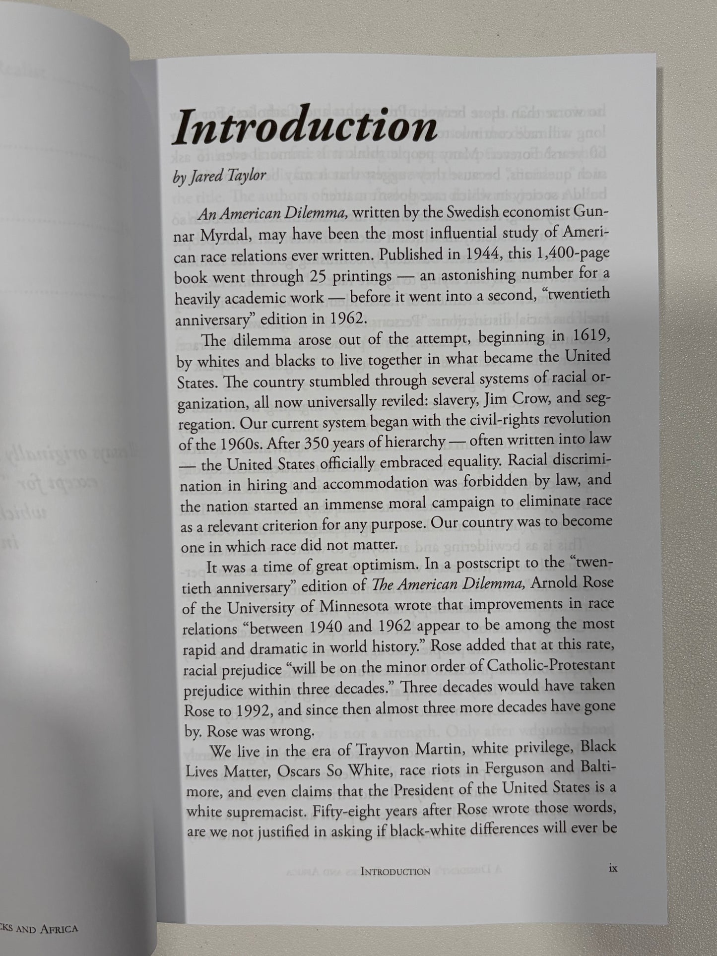 Dissident's Guide to Blacks and Africa by Jared Taylor PB