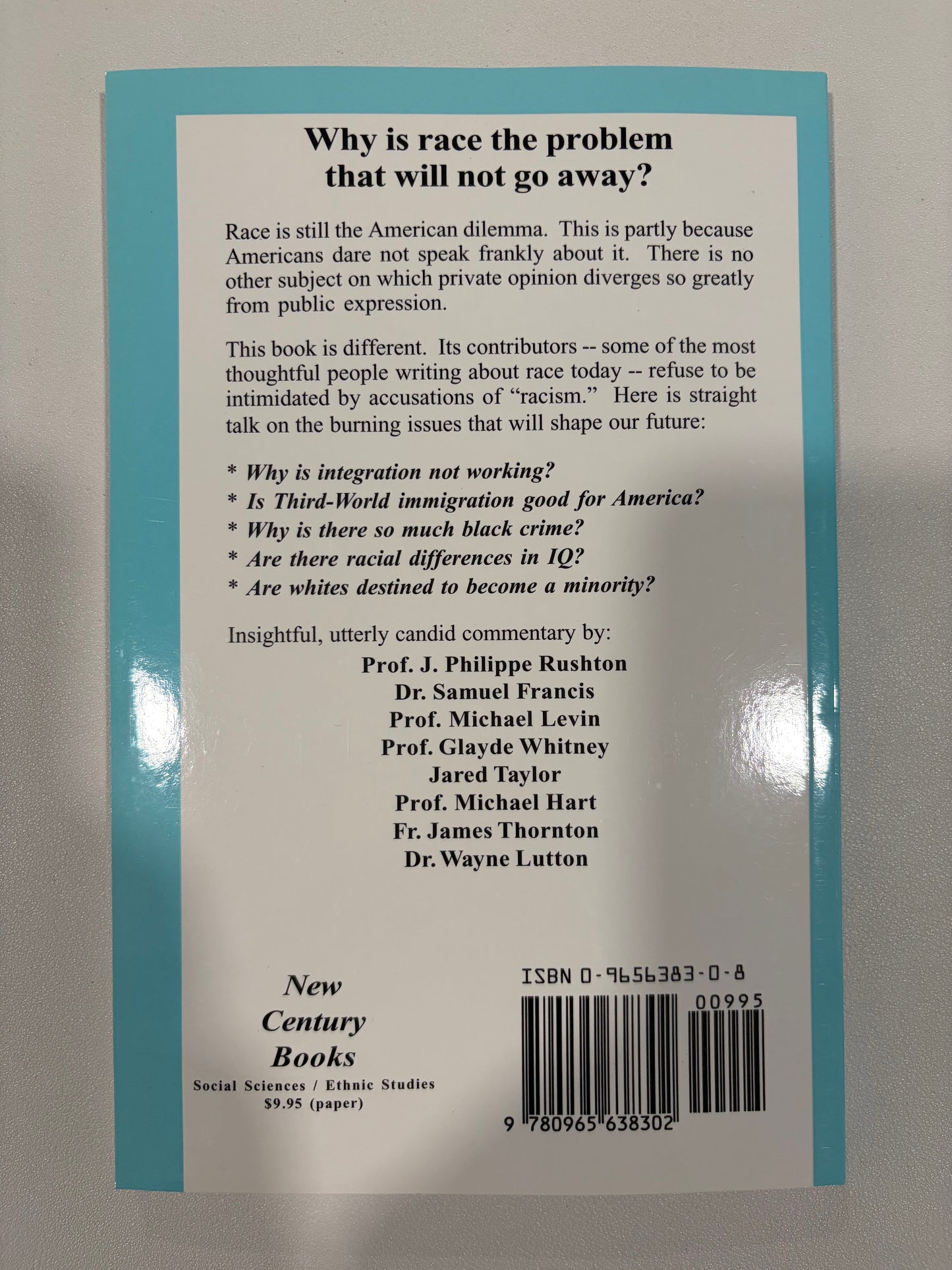 Real American Dilemma: Race, Immigration, and Future America by Jared Taylor PB
